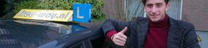 geslaagd bij rijschool free-way